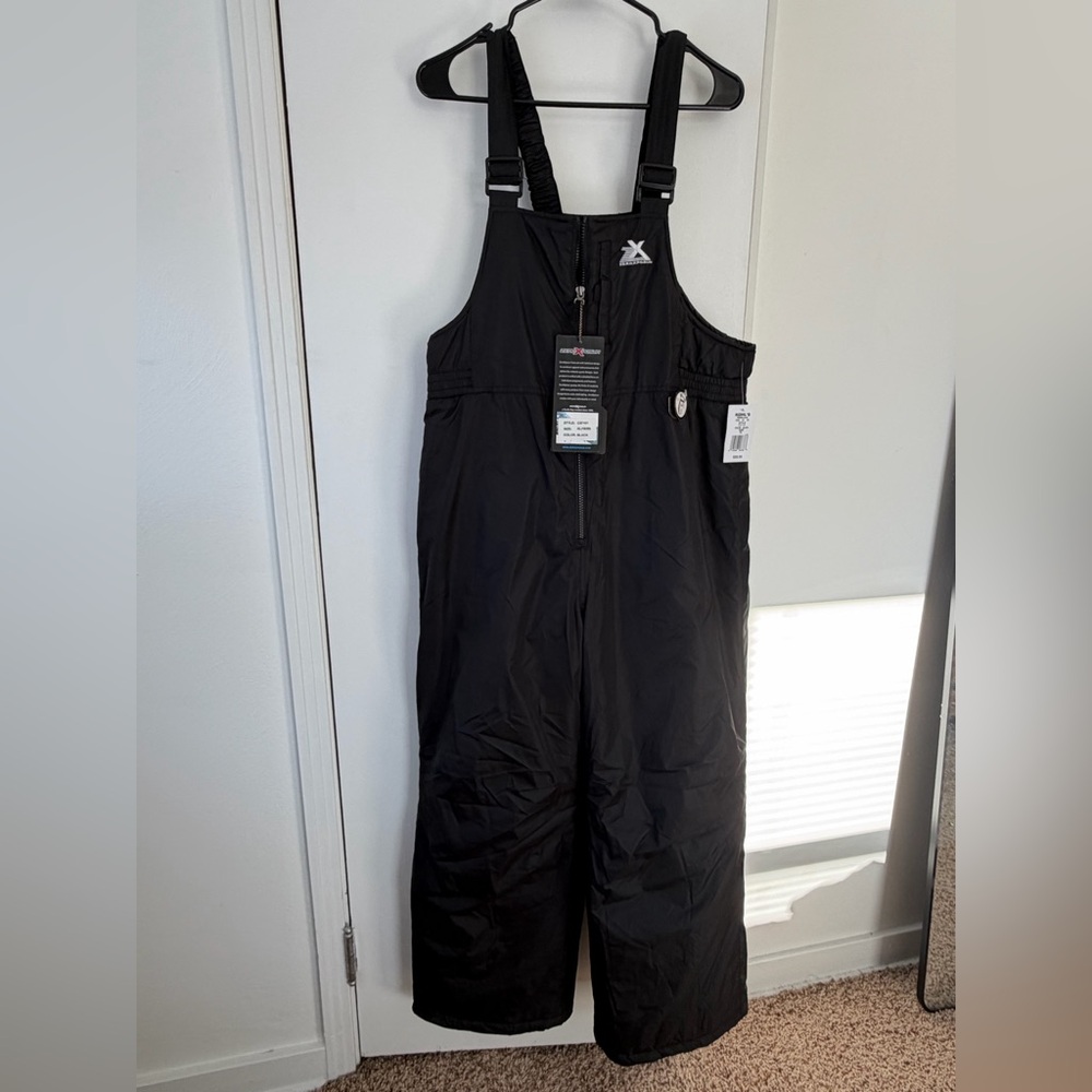 ZeroXposur Black Kids Snow Bib